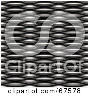 Royalty Free RF Clipart Illustration Of A Background Of Shiny Chain Mesh by Arena Creative