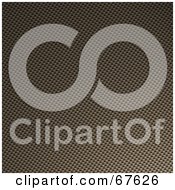 Royalty Free RF Clipart Illustration Of A Golden Carbon Fiber Background