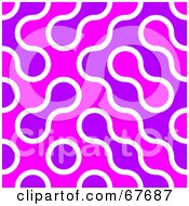 Poster, Art Print Of Microscopic Purple And Pink Background