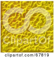 Poster, Art Print Of Textured Background Of Yellow Hair Or Fur