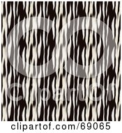 Poster, Art Print Of Black And White Zebra Patterned Tile Background