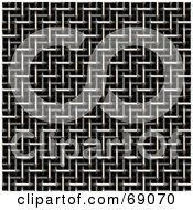 Poster, Art Print Of Metal Chrome Plated Background