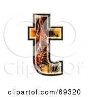 Fiber Symbol Lowercase T