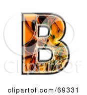 Fiber Symbol Capital B by chrisroll