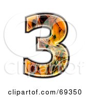 Fiber Symbol Number 3 by chrisroll