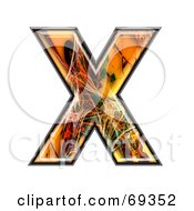 Fiber Symbol Capital X by chrisroll