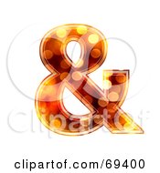 Sparkly Symbol Ampersand
