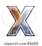 Metal Symbol Capital X