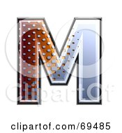 Metal Symbol Capital M