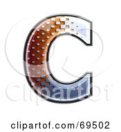 Metal Symbol Capital C by chrisroll