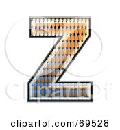 Patterned Symbol Capital Z