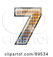 Patterned Symbol Number 7