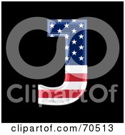 American Symbol Capital J
