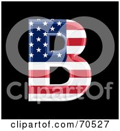 American Symbol Capital B