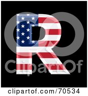 American Symbol Capital R