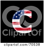 American Symbol Lowercase C