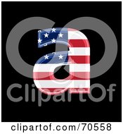 American Symbol Lowercase A