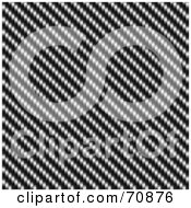 Poster, Art Print Of Diagonal Patterned Carbon Fiber Background