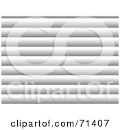 Poster, Art Print Of White Horizontal Blinds