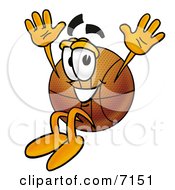 Poster, Art Print Of Basketball Mascot Cartoon Character