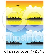 Poster, Art Print Of Digital Collage Of Planes Over The Istanbul Turkey Skyline