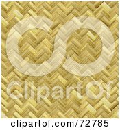 Poster, Art Print Of Woven Basket Weave Texture Background