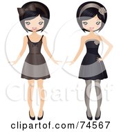 Poster, Art Print Of Digital Collage Of A Teenage Asian Girl In Different Dresses