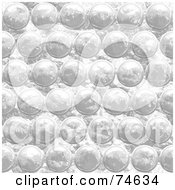 Seamless Bubble Wrap Textured Background