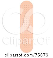 Poster, Art Print Of Pink Medical Plaster Bandage With Holes