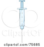 Medical Syringe With Measurement Markers