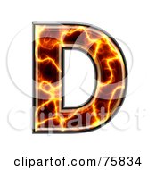 Magma Symbol Capital Letter D
