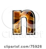 Fractal Symbol Lowercase Letter N