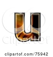 Fractal Symbol Lowercase Letter U by chrisroll