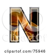 Fractal Symbol Capital Letter N