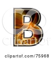 Fractal Symbol Capital Letter B