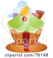Poster, Art Print Of Unique Cupcake Home