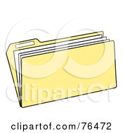 Tan Manilla File Folder