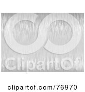 Royalty Free RF Clipart Illustration Of A Background Of Vertically Brushed Silver