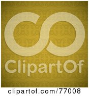 Poster, Art Print Of Seamless Background Of Gold Circle Patterned Wallpaper