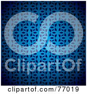 Poster, Art Print Of Background Of Blue Swirly Design Patterns