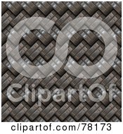 Background Of Weaved Woven Metal