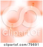 Royalty Free RF Clipart Illustration Of An Orange Fractal Swirl Background