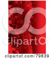 Poster, Art Print Of Background Of Grungy Layered Red Blood Splatters