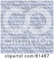Royalty Free RF Clipart Illustration Of A Seamless Background Of Plastic Bubble Wrap by Arena Creative