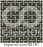 Royalty Free RF Clipart Illustration Of A Seamless Metal Mesh Pattern Background