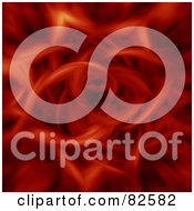 Royalty Free RF Clipart Illustration Of A Red Tunnel Of Flames