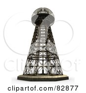Royalty Free Stock Illustration Of Magnifying Transmitter Also Known As The Wardenclyffe Tower