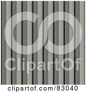 Poster, Art Print Of Seamless Corrugated Metal Patterned Background