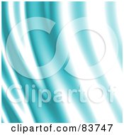 Poster, Art Print Of Blurry Abstract Blue And White Wave Background