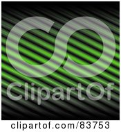 Poster, Art Print Of Diagonal Black And Green Diagonal Stripe Background